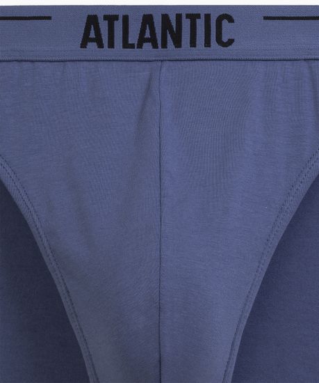 Трусы (5шт) мужские слипы спорт Atlantic, 5SMP-004, хлопок, графитовый + голубой + деним + индиго + темно-зеленый