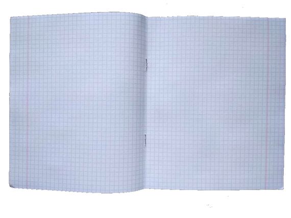 Тетради А5 12л. Скрепка-Однотонная серия (клетка) 12л., 5 видов