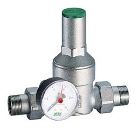 Редуктор давления FAR 3/4" НР/НР с манометром FA 2815 34