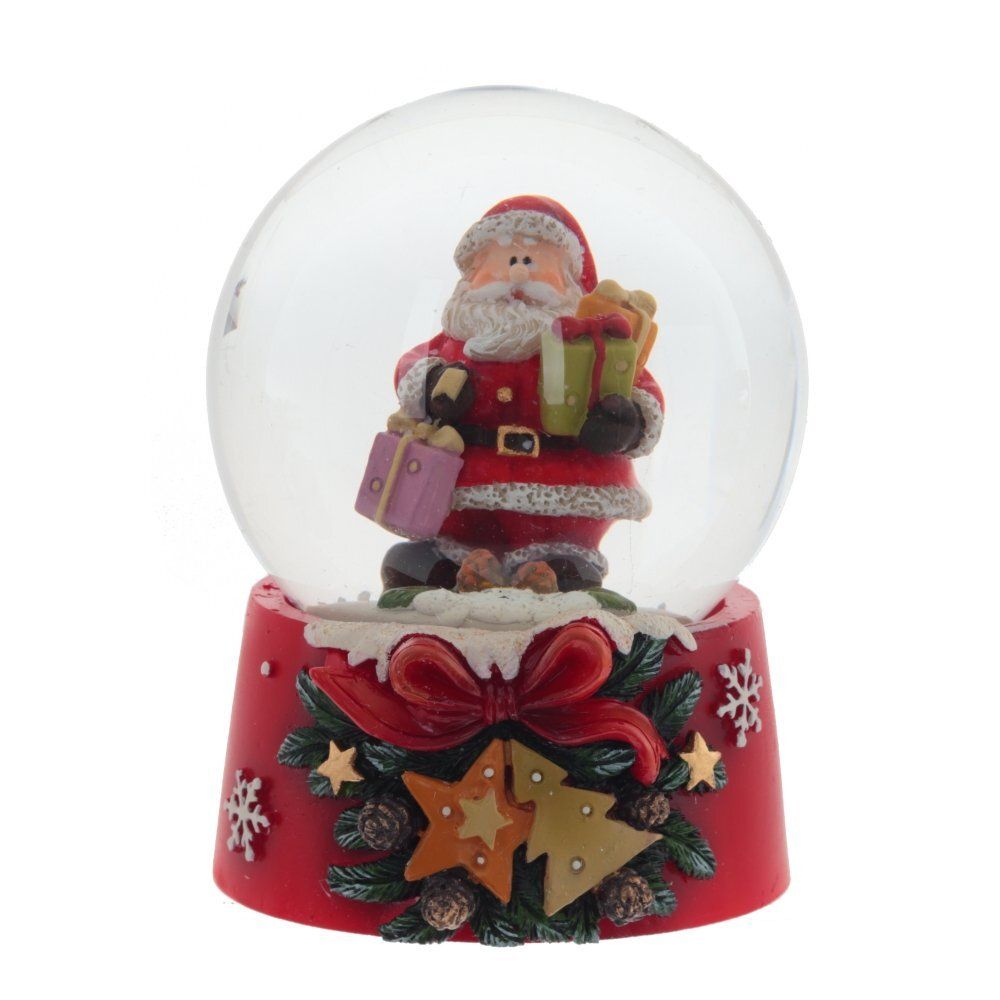 GAEM Фигурка декор в стекл шаре "Дед Мороз ", D6,5 см, L6,5 W6,5 H8 см, 2в.