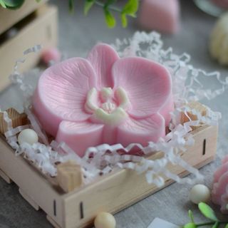 Орхидея пластиковая форма для мыла
