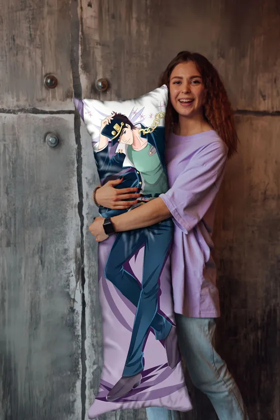 Дакимакура Джотаро Куджо и Диего Брандо