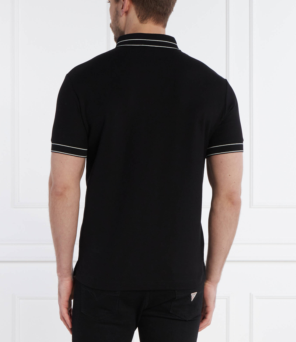 Поло Emporio Armani - черный(3D1FM4 1JCYZ)