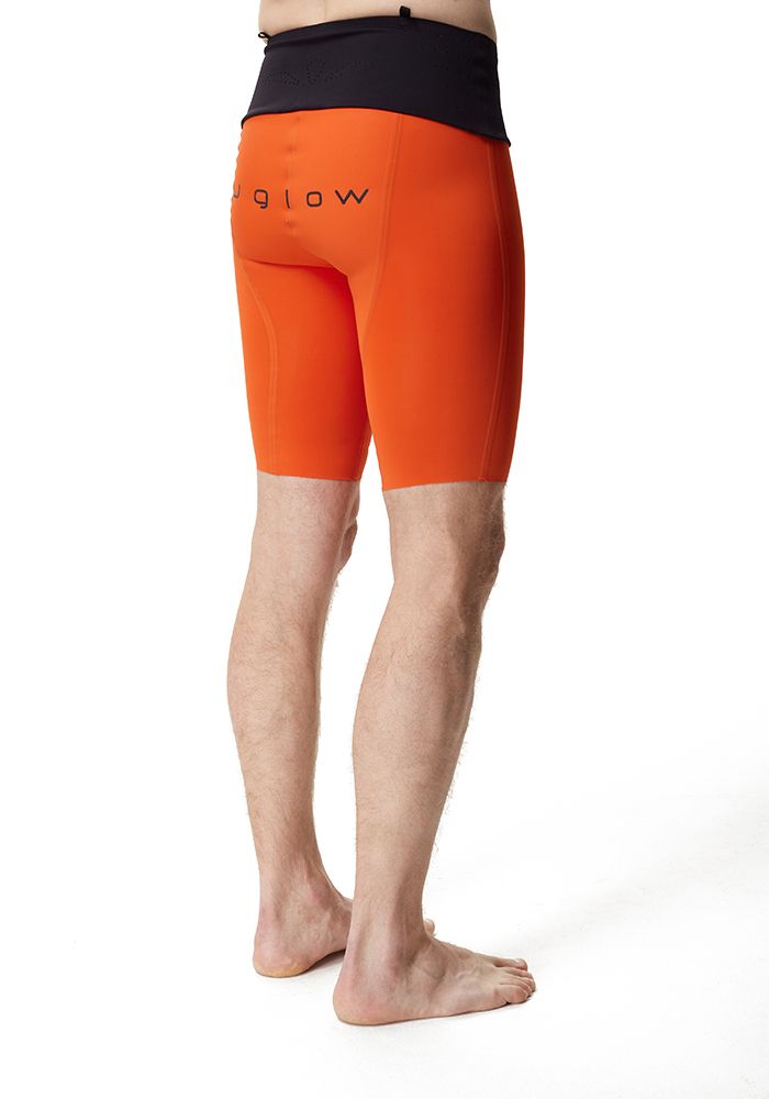 ТАЙТСЫ КОРОТКИЕ С ПОЯСОМ МУЖСКИЕ SFA SHORT TIGHT | TANGERINE
