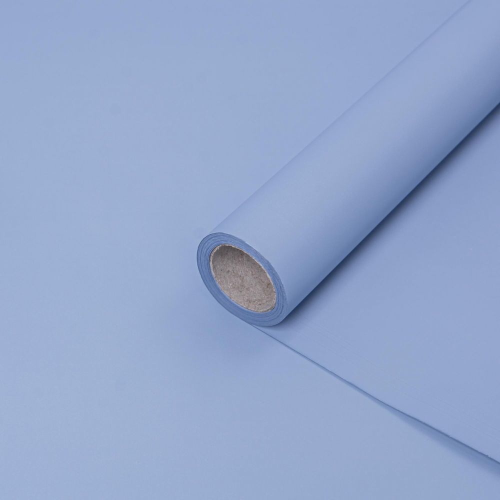 Плёнка МАКАРУНС 58см*10м СИЗЫЙ