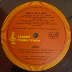AC/DC / Back In Black (LP)