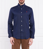 льняная рубашка POLO RALPH LAUREN - темно-синий(710794141)