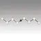 8187/8C COMFI LN25 207 черный, металл Люстра потолочная LED GX53 8*7W 220V SANATA