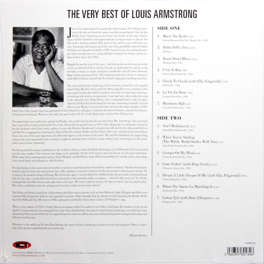 Louis Armstrong / The Very Best Of (LP)