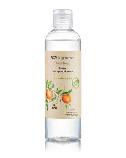 ОРГАНИК ЗОН Тоник для зрелой кожи лица "Протеины Шелка" 250 мл ФР-0188 (33606)