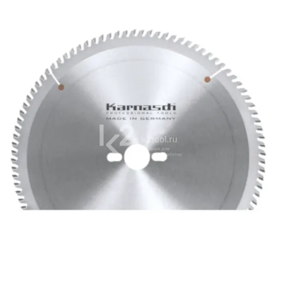 Диск пильный по акрилу (оргстеклу), чистый срез Karnasch 250×3,2/2,2×30 мм, Z=48 TTP, арт. 10.9050.250.010