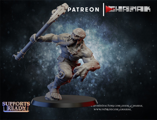 Genestealer Cults Abominant Отродье №2 миниатюра для dnd, днд, pathfinder, фентези, Настольная игра, НРИ, Варгейм, РПГ