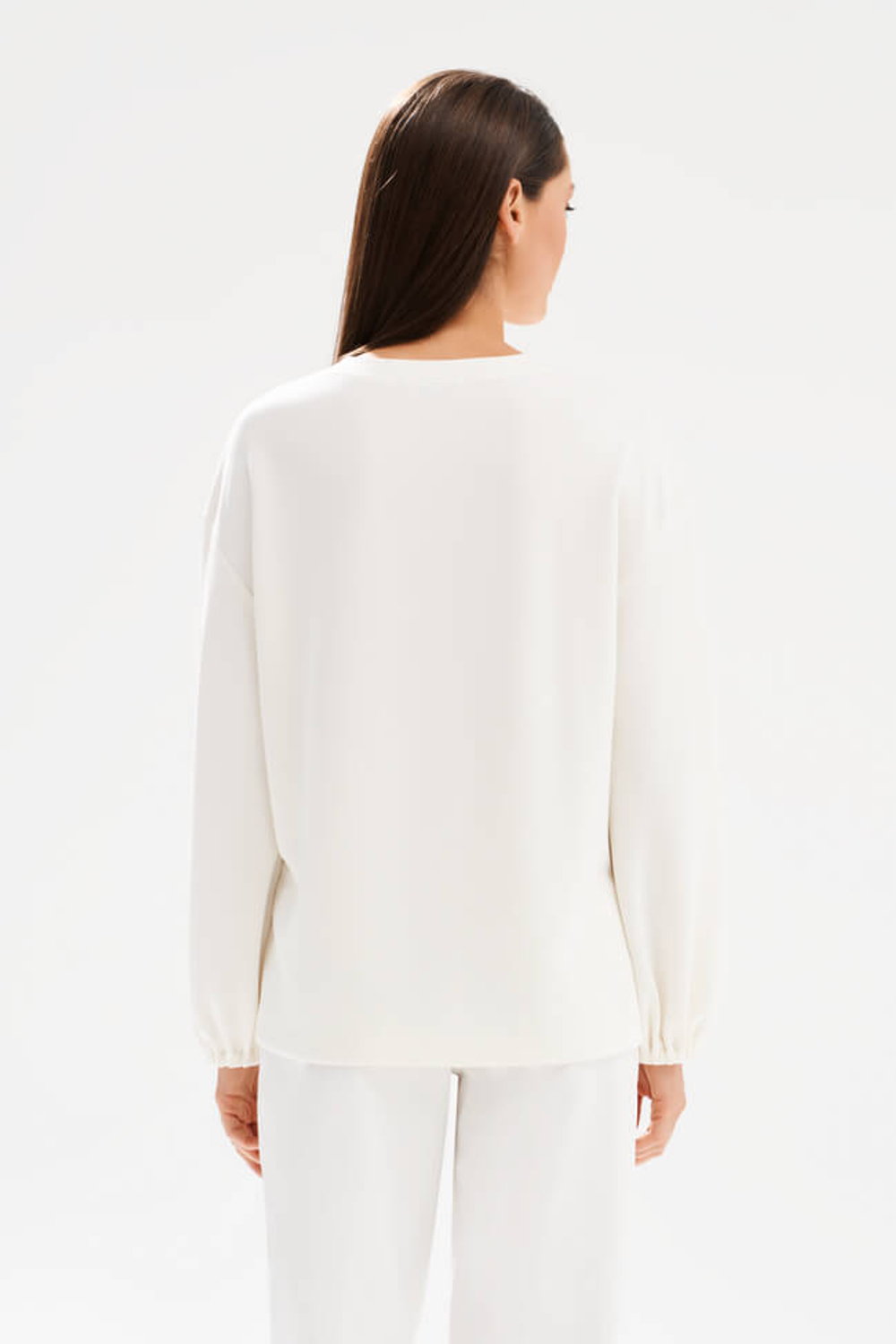 23604 Джемпер женский (молочный)