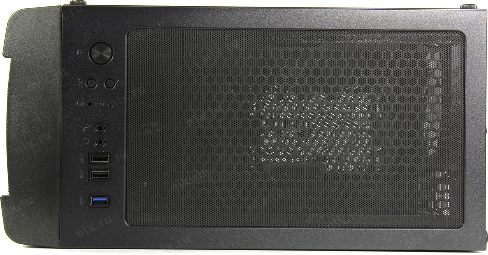 Корпус Miditower 1STPLAYER DK D4 D4-BK-4G6 Black ATX без БП, с окном