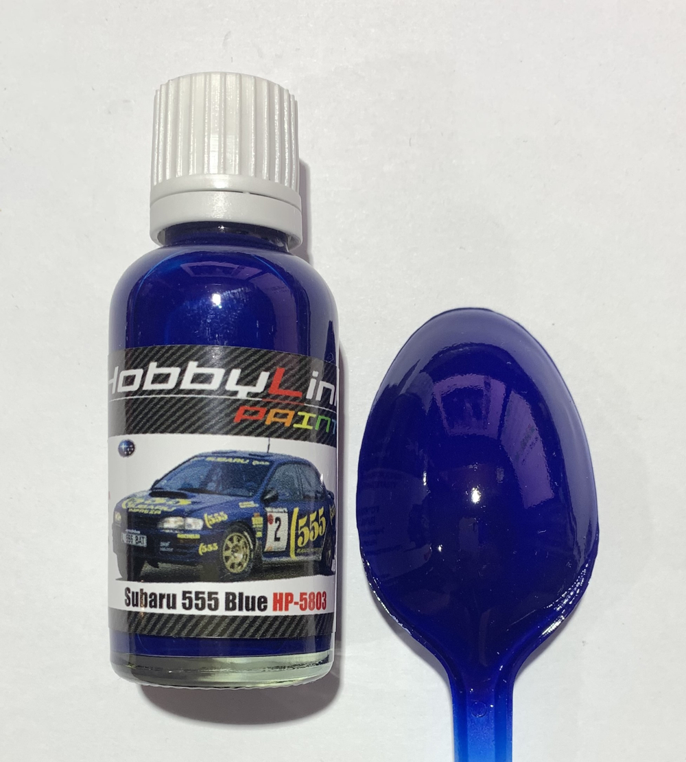 Краска лаковая HobbyLink Subaru 555 Blue HP-5803
