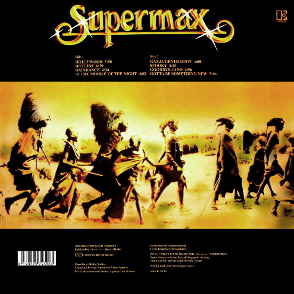 Supermax / Types Of Skin (Exclusive In Russia)(LP)