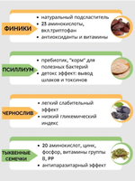 Гречневые хлопья с фиником, черносливом, тыквенными семечками и псиллиумом, большая пачка 700 г от eco-apple.ru