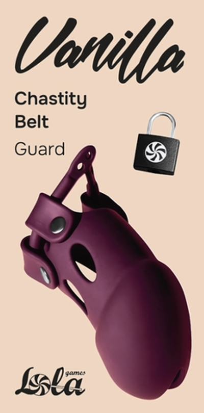 Пояс верности Guard Vanilla Wine Red 1177-02lola