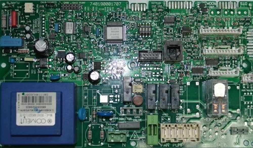 Плата управления газовым котлом Ariston Egis, BS, AS - 65105818