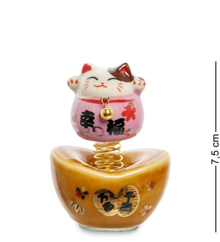 Lucky Cats KT-06/2 Фигурка на пружине «Кот»