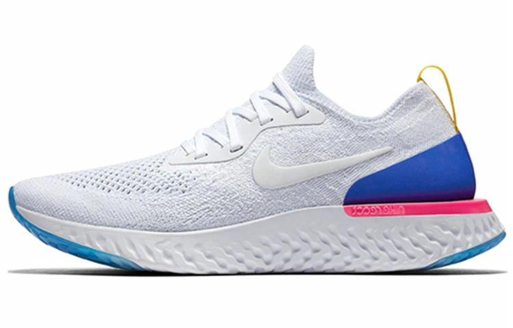 Кроссовки Nike Epic React Flyknit 1 Racer Blast (Женская размерная сетка)