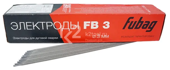 Электроды Fubag FB 3, 3 мм