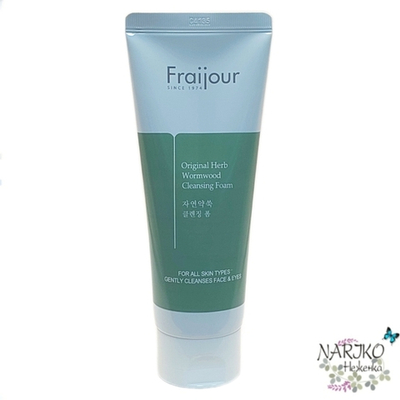 Пенка для умывания Растительные экстракты Fraijour Original Herb Wormwood Cleansing Foam, 150 мл.