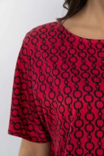 Блуза Морган (красная/цепи) Б14087-16М LT Collection