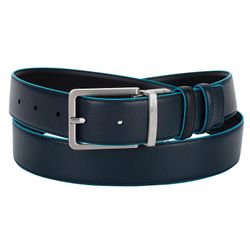Ремень мужской Piquadro Blue Square 127х3,5 см из натуральной кожи (CU2619B2/NBLU2)
