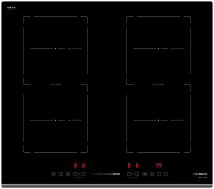 Варочная поверхность Hyundai HHI 6772 BG черный