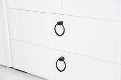 Шкаф двухдверный "Ева" 103.01 (Белое дерево/Белый матовый)