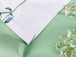 Постельное белье с одеялом 2 спальное евро Asabella Premium 1380-OMP