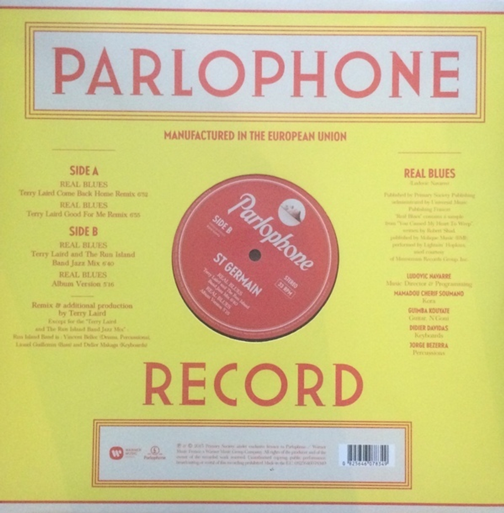 St Germain / Real Blues (Terry Laird Remixes)(12" Vinyl Single)