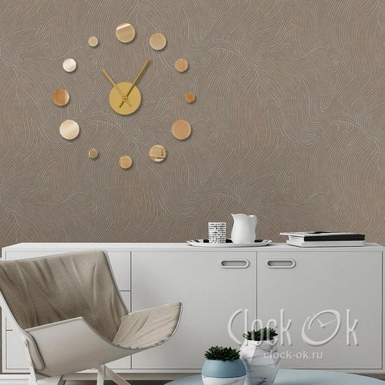 Настенные 3D часы Притягательность