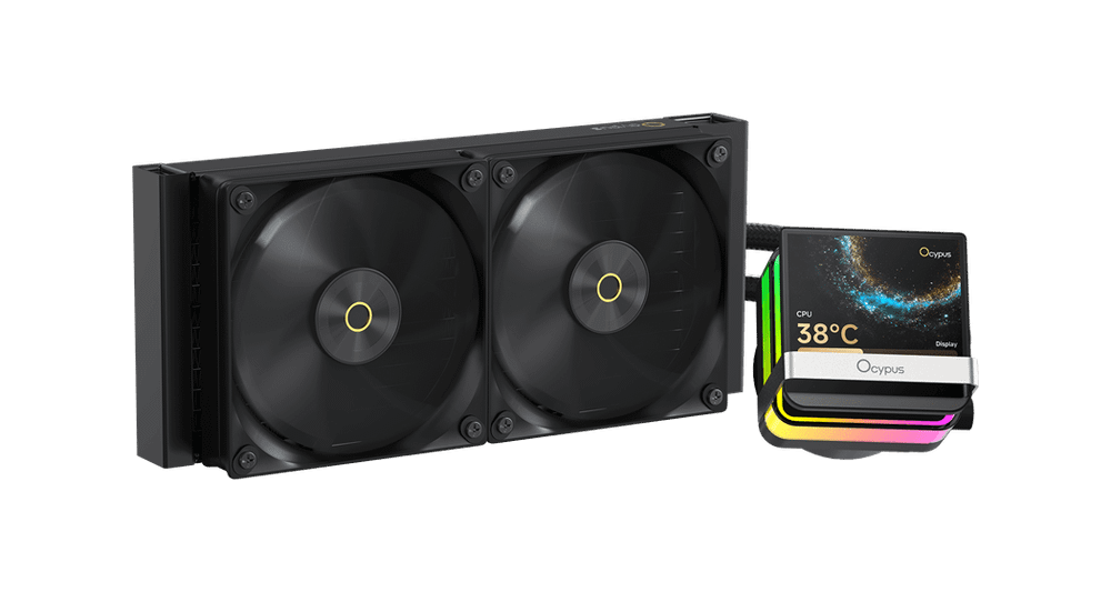 Водяное охлаждение для CPU Ocypus Sigma L24 PRO BK TDP 290W 4-pin Intel/AMD Черный