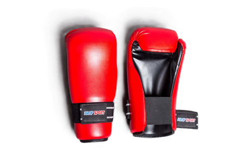 Перчатки ITF, GTF защитные ProfSport красные