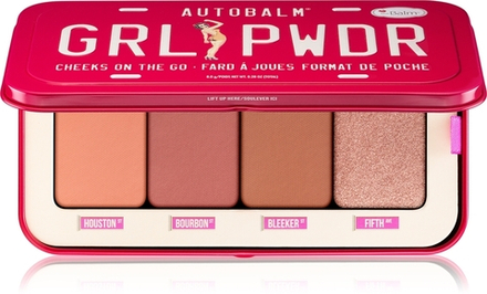 theBalm Autobalm Grl Pwdr - Палитра румян с хайлайтером, 8 g