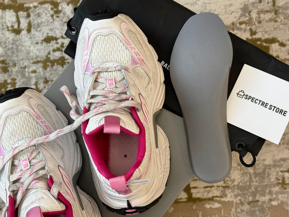 Balenciaga Wmns 6XL Sneaker White Light Pink