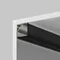 Рассеиватель для профиля 16x16 (Угол, Чёрный, 2 м), ALM-1616S-B-DF-2M 642028 Led Strip 642028