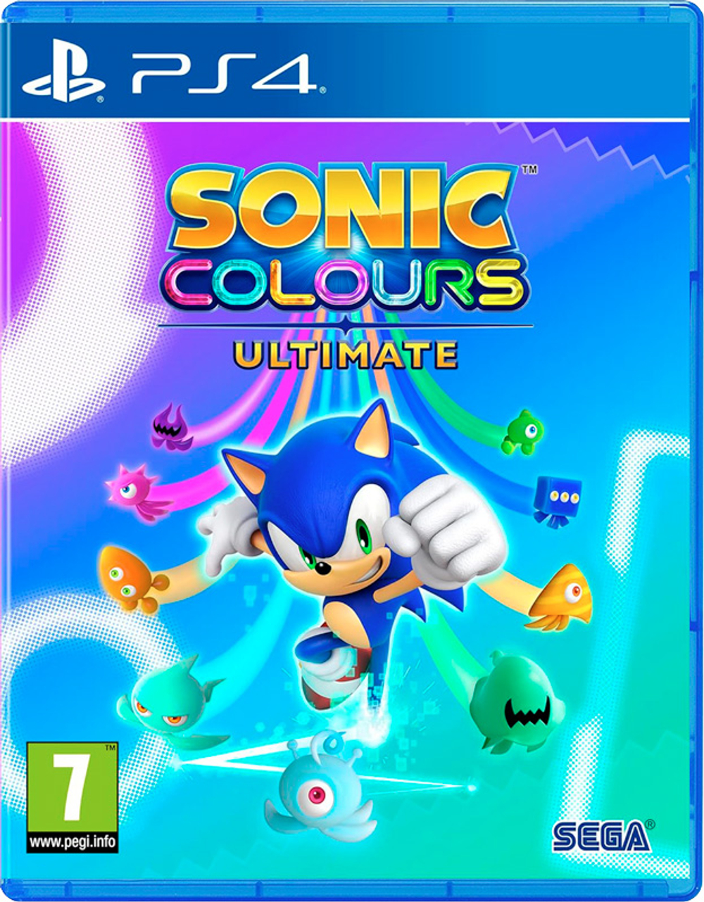 Sonic Colours: Ultimate [PS4, русские субтитры]