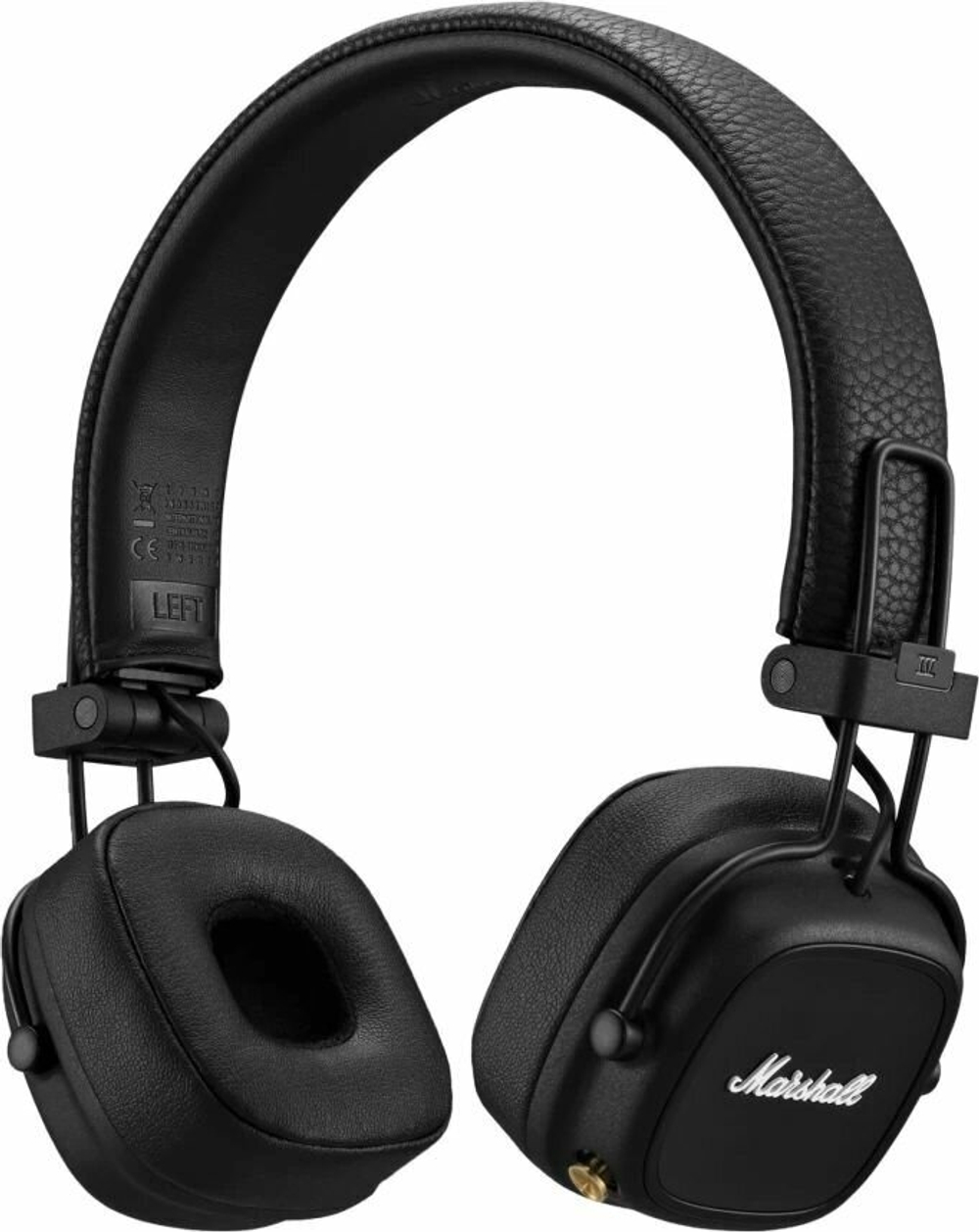 Наушники Marshall Major IV, Bluetooth 5.0, шумоподавление, чёрные
