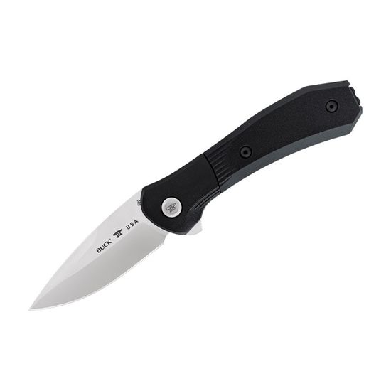 Складной нож BUCK 0590BKS Paradigm Black c клинком из стали CPM-S35VN, рукоять G10