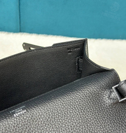 Сумка через плечо Hermes Kelly Depeches 25 Noir