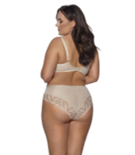 Бюстгальтер Yasemin с чашками на тонком поролоне (Размер: 85D) (Цвет: кремовый)