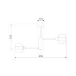 Люстра на штанге Eurosvet ARCADA 70127/6 4690389186905