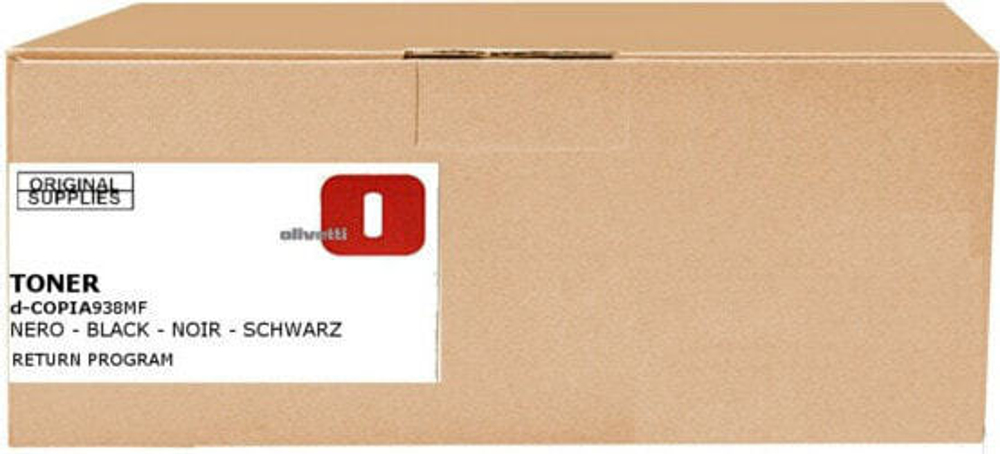 Olivetti B0963 тонерный картридж Подлинный Черный 1 шт