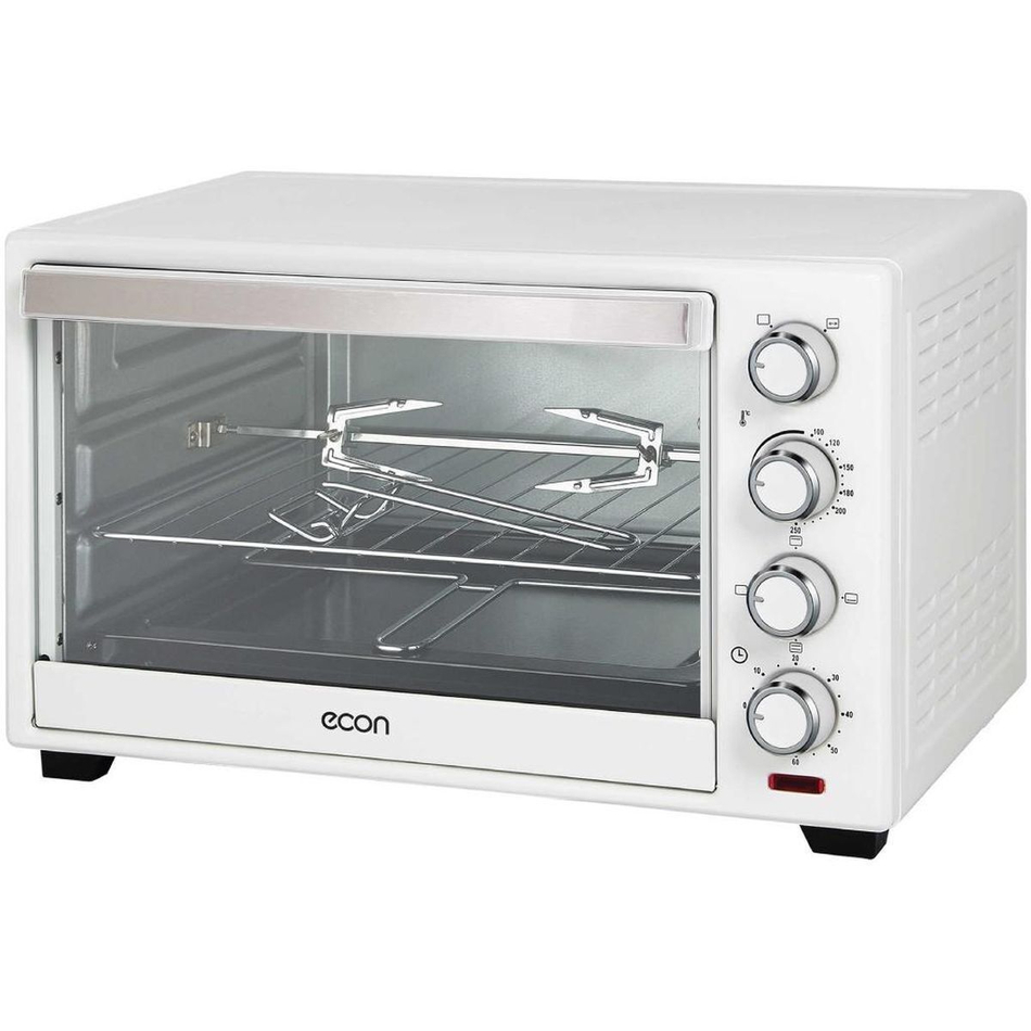 Духовка электрическая, Econ, ECO-G3801MO, 38 л, 1800 Вт, 7 реж, бел, 13677