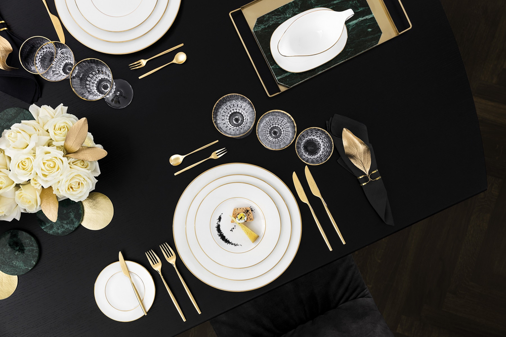 Villeroy & Boch Тарелка для завтрака Anmut Gold 22 см 10-4653-2650