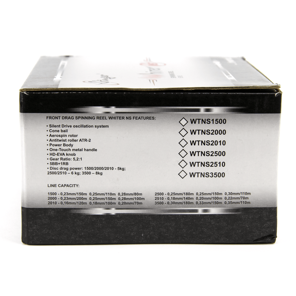 Катушка безынерционная Stinger Whiter NS (3500, 5+1BB, мет. шпуля)