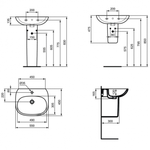 Умывальник Ideal Standard TESI T352301